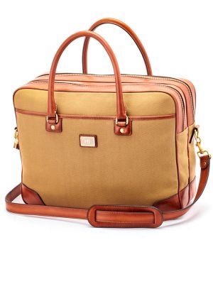 Canvas Double Zip Brief