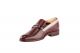 Umbria Plain Slip on With Trim - Bordeaux/Cockle