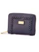 Semi Structured Small Zip Wallet